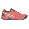 Asics Tennis Shoes Gel Resolution 7 Allcourt papaya red Girls